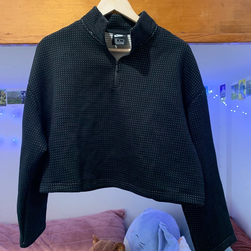 Nike Reflective Dots Quarter-Zip Hoodie Pullover